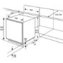 Russell Hobbs RHBU60LARDER-N 60cm Wide Built-under Larder Fridge