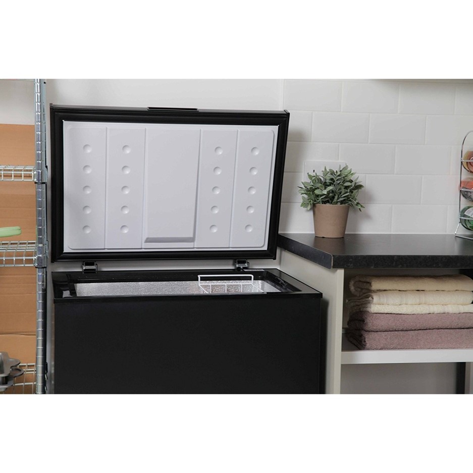 Russell Hobbs RHCF142B 73cm Wide 142 Litre Chest Freezer Black