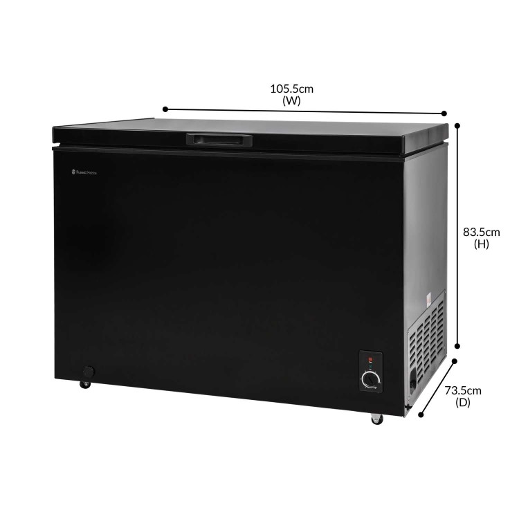 Russell Hobbs RHCF292B 105.5cm Wide 292 Litre Chest Freezer - Black
