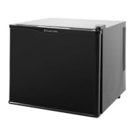 GRADE A2 - Russell Hobbs RHCLRF17B 17 Litre Freetanding Table Top Fridge A+ Energy Rating 39cm Wide - Black