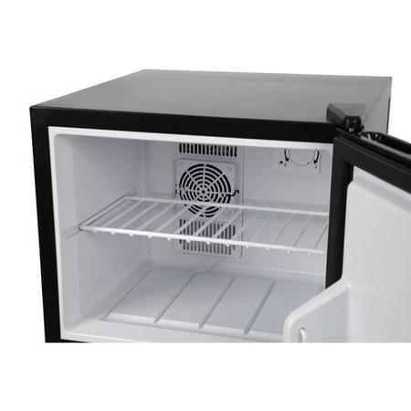 GRADE A2 - Russell Hobbs RHCLRF17B 17 Litre Freetanding Table Top Fridge A+ Energy Rating 39cm Wide - Black