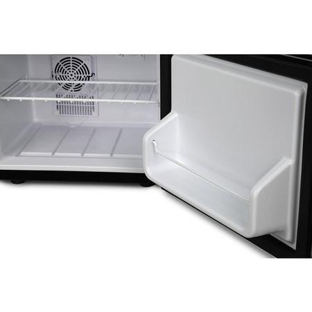 GRADE A2 - Russell Hobbs RHCLRF17B 17 Litre Freetanding Table Top Fridge A+ Energy Rating 39cm Wide - Black