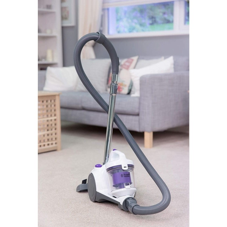 GRADE A1 - Russell Hobbs RHCV15AS06 Compact Cyclonic Cylinder Vacuum Cleaner