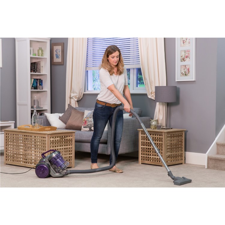 Russell Hobbs RHCV2103 Turbo Cyclonic Bagless Cylinder Vacuum