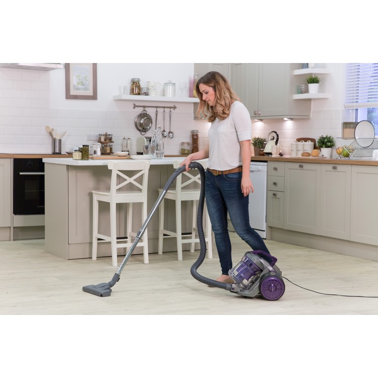 Russell Hobbs RHCV2103 Turbo Cyclonic Bagless Cylinder Vacuum