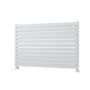 Riace White Flat Designer Radiator 770x1200mm Double Panel 5358 BTU