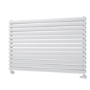 Sorrento White Oval Designer Radiator 767x1200mm Double Panel 5659 BTU