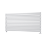 Sorrento White Oval Designer Radiator 767x1600mm Double Panel 7379 BTU