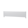 Riace White Flat Designer Radiator 350x1600mm Double Panel 3140 BTU