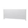 Riace White Flat Designer Radiator 630x1600mm Double Panel 5648 BTU