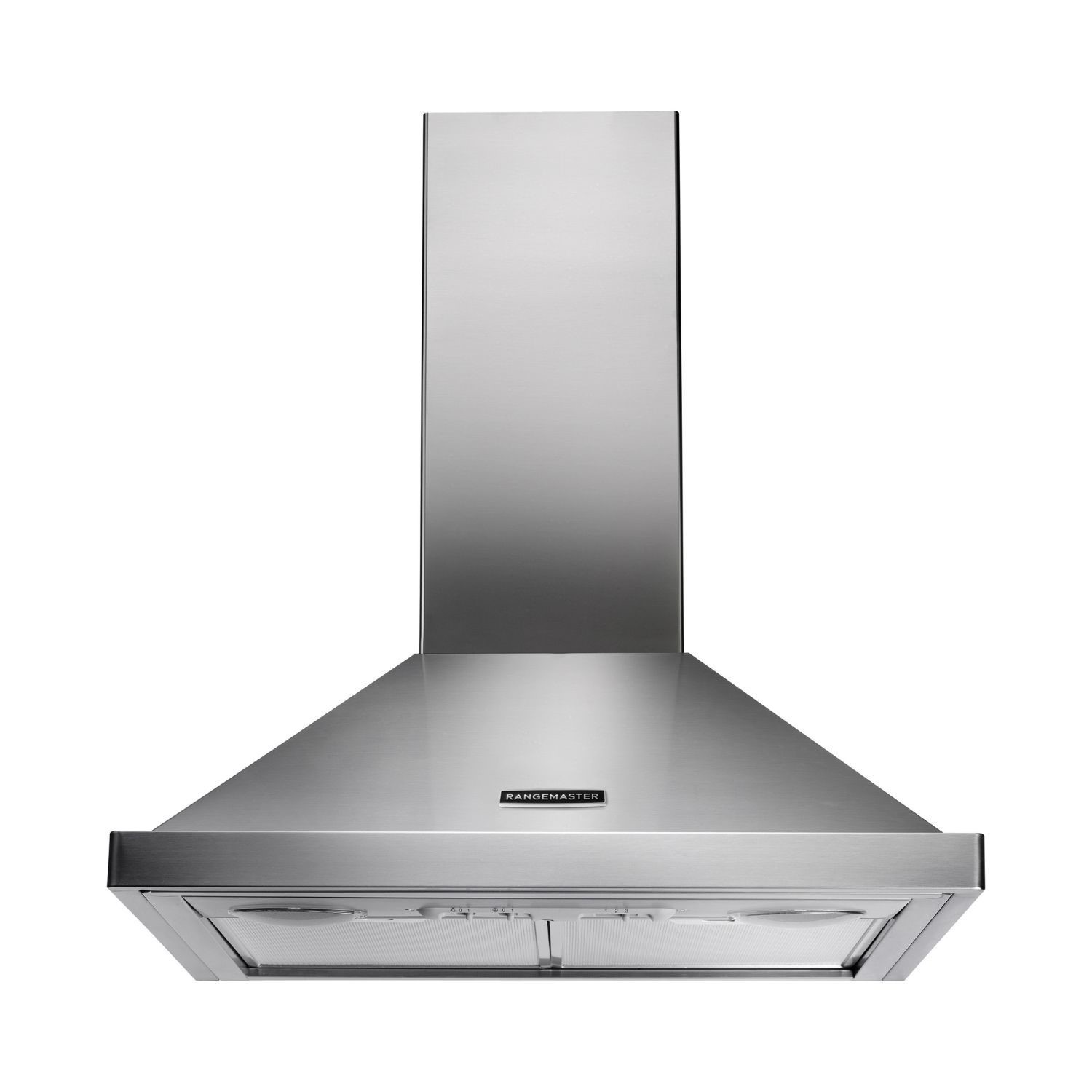 Rangemaster 60Cm Chimney Cooker Hood  & Chrome RHDC60SSC