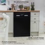 Russell Hobbs 12 Place Freestanding Dishwasher - Black