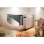 Russell Hobbs RHEM1901S 19L 700W Freestanding Compact Flatbed Digital Microwave in Silver