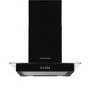 Russell Hobbs 60cm Flat Glass Chimney Cooker Hood - Black