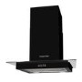 Russell Hobbs 60cm Flat Glass Chimney Cooker Hood - Black