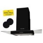 Russell Hobbs 90cm Flat Glass Chimney Cooker Hood - Black
