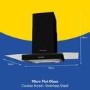 Russell Hobbs 90cm Flat Glass Chimney Cooker Hood - Black