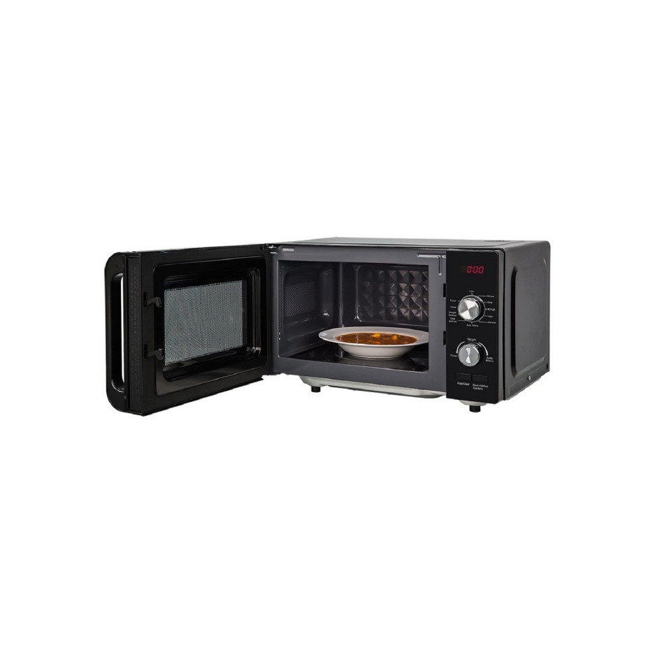 Russell Hobbs RHFM2001B 20L Flatbed Microwave Oven Black Appliances