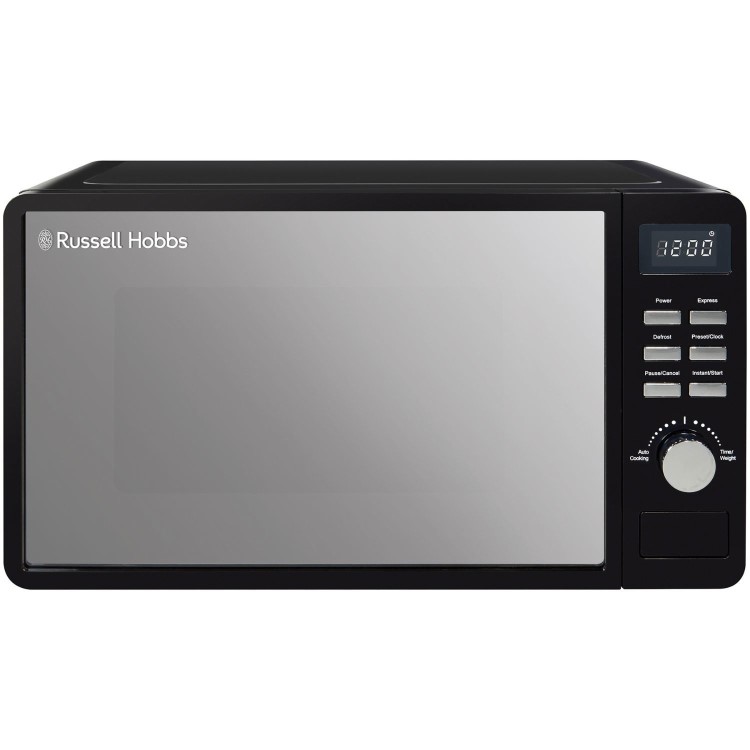 Russell Hobbs 19L Freestanding Flatbed Digital Microwave - Black