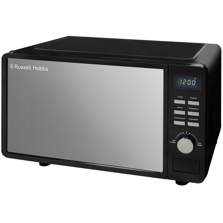 Russell Hobbs 19L Freestanding Flatbed Digital Microwave - Black