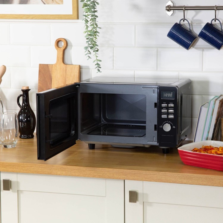 Russell Hobbs 19L Freestanding Flatbed Digital Microwave - Black
