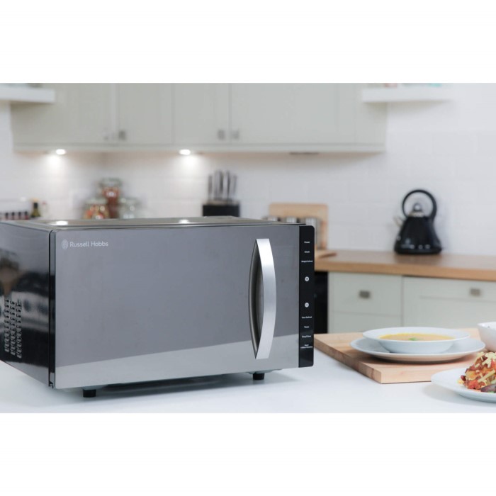 Russell Hobbs RHFM2363B 23L Flatbed Freestanding Digital Microwave in