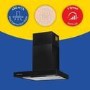 Russell Hobbs 60cm T-Shaped Cooker Hood - Black