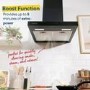 Russell Hobbs 60cm T-Shaped Cooker Hood - Black