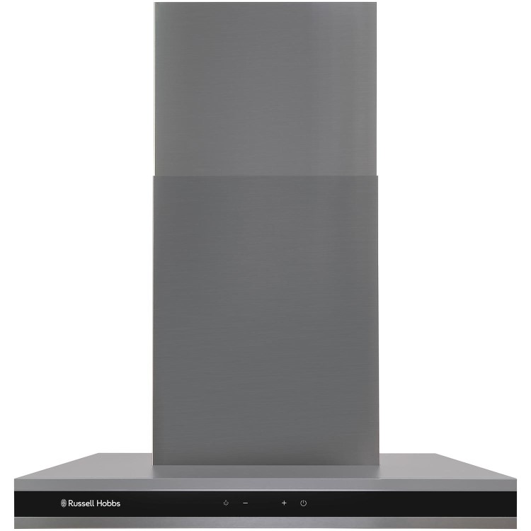 Refurbished Russell Hobbs RHGCH603DS 60cm Flat Cooker Hood Dark Steel