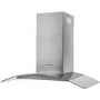 GRADE A1 - Russell Hobbs RHGCH901SS 90cm Wide Glass and Stainless Steel Chimney Cooker Hoods