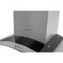 GRADE A1 - Russell Hobbs RHGCH901SS 90cm Wide Glass and Stainless Steel Chimney Cooker Hoods