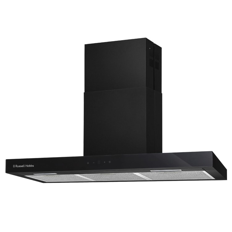 Russell Hobbs 90cm T-Shaped Cooker Hood - Black
