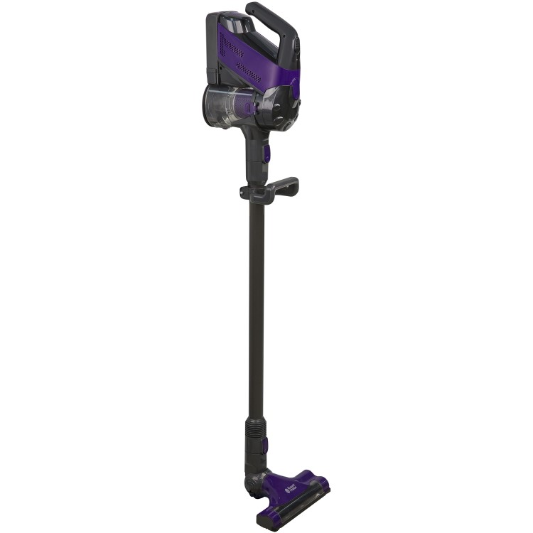 Russell Hobbs RHHS2201 Lithium Cordless Hand Stick Vacuum Cleaner - Grey and Purple