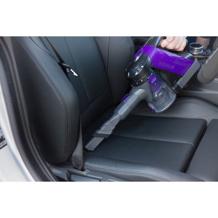 Russell Hobbs RHHS2201 Lithium Cordless Hand Stick Vacuum Cleaner - Grey and Purple