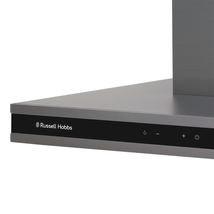 Refurbished Russell Hobbs RHICH904DB 90cm Midnight Island Cooker Hood Dark Steel