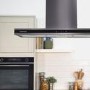 Refurbished Russell Hobbs RHICH904DB 90cm Midnight Island Cooker Hood Dark Steel
