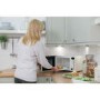 Refurbished Russell Hobbs RHM1714CC Built In 17L 700W Microwave Cream