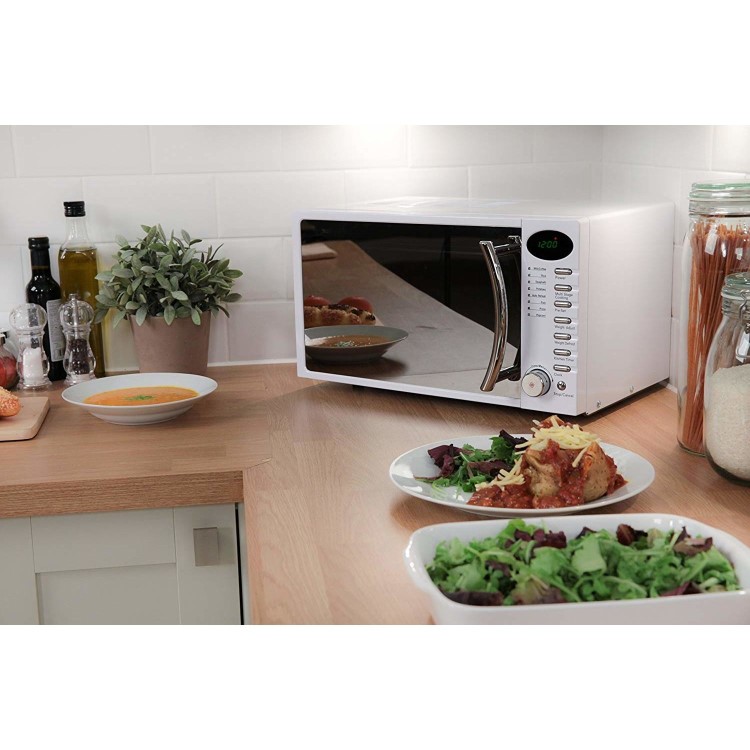 Russell Hobbs Heritage 17L Digital Microwave Oven - White