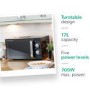 Russell Hobbs Inspire 17L Microwave - Black