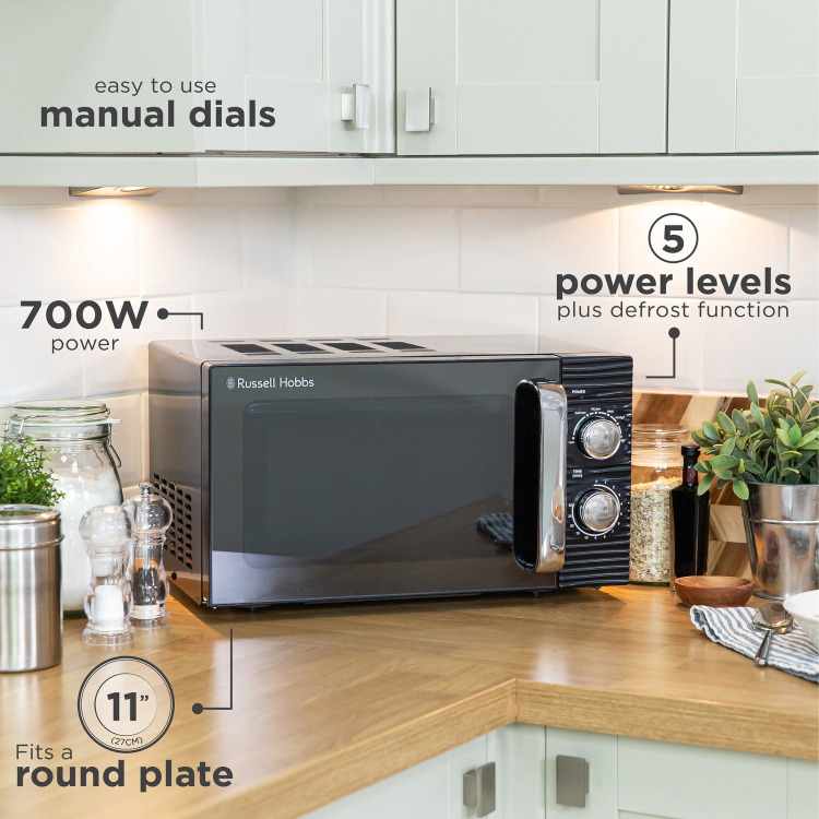 Russell Hobbs Inspire 17L Microwave - Black