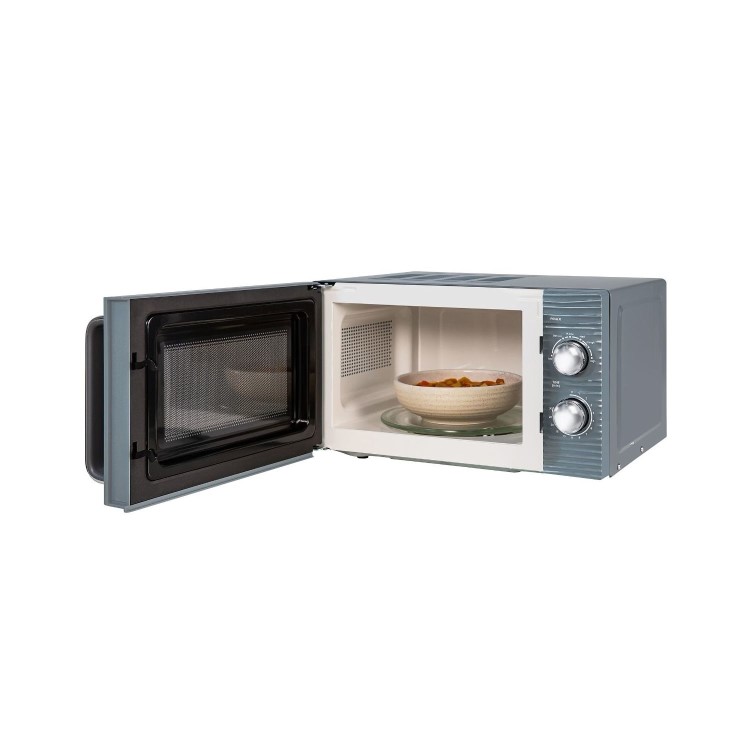 Refurbished Russell Hobbs Inspire RHM1731G 17L 700W Solo Microwave Oven Grey