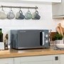 Refurbished Russell Hobbs Inspire RHM1731G 17L 700W Solo Microwave Oven Grey