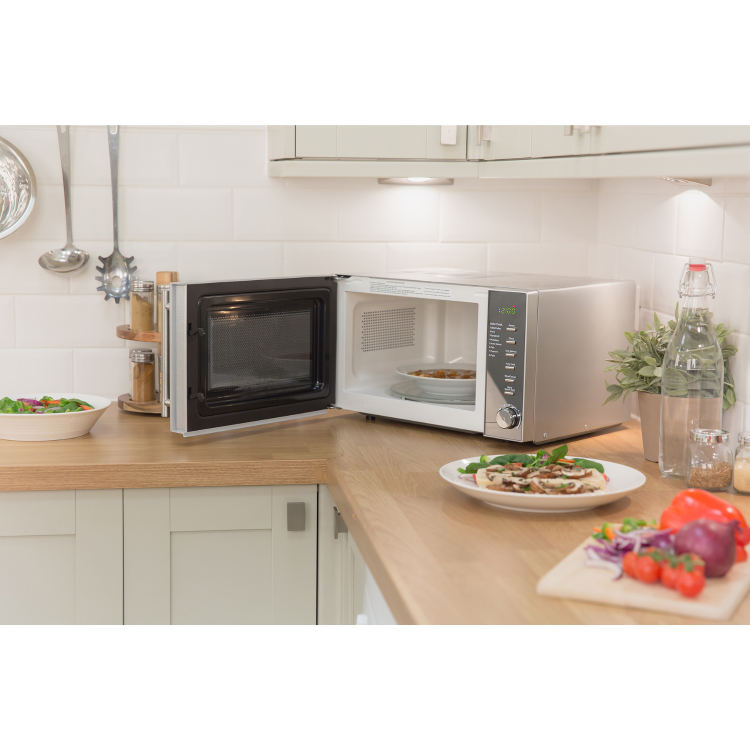 Russell Hobbs 20L Freestanding Solo Digital Microwave - Silver