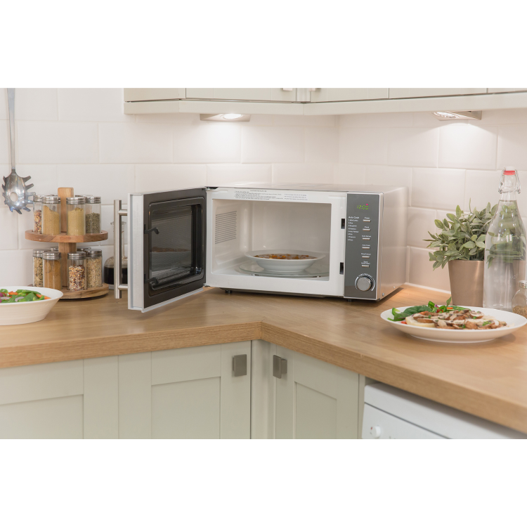 Russell Hobbs 20L Freestanding Solo Digital Microwave - Silver