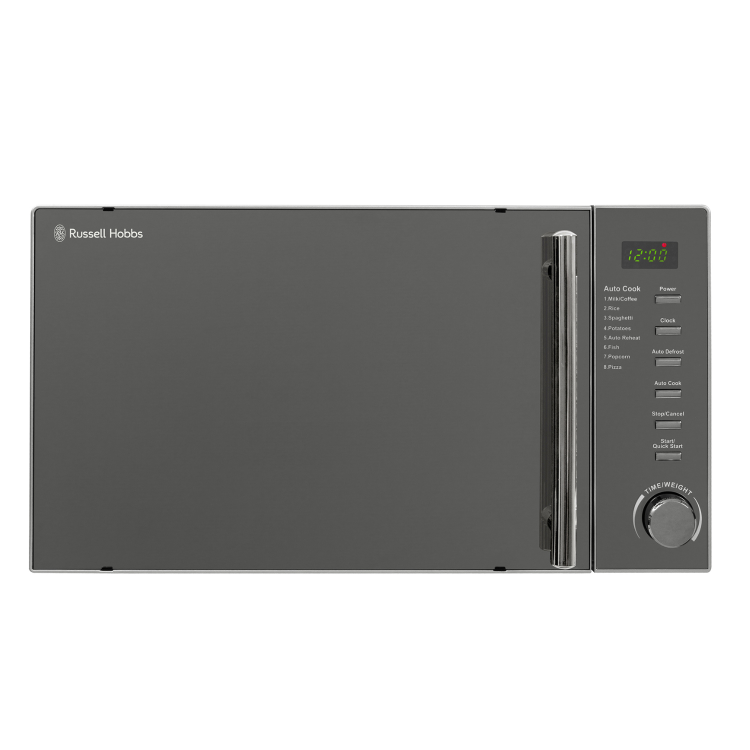 Russell Hobbs 20L Freestanding Solo Digital Microwave - Silver