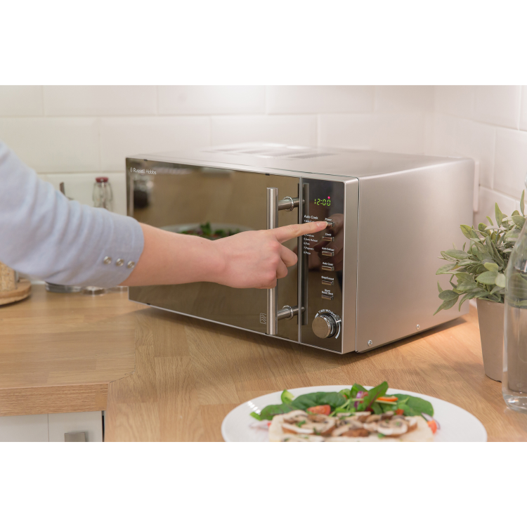Russell Hobbs 20L Freestanding Solo Digital Microwave - Silver