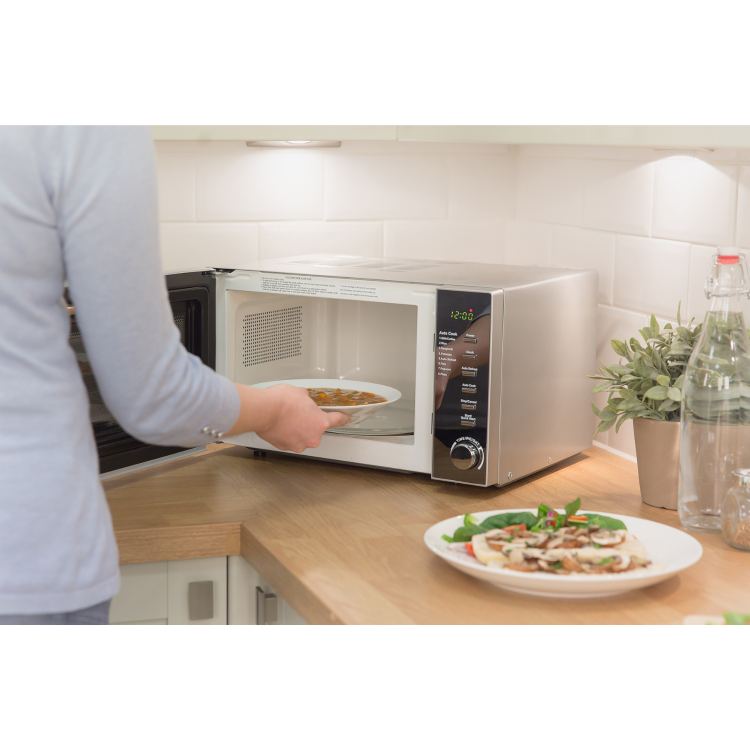 Russell Hobbs 20L Freestanding Solo Digital Microwave - Silver