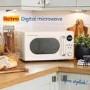 Russell Hobbs RHM2044C Retro 20L Freestanding Solo Microwave - Cream