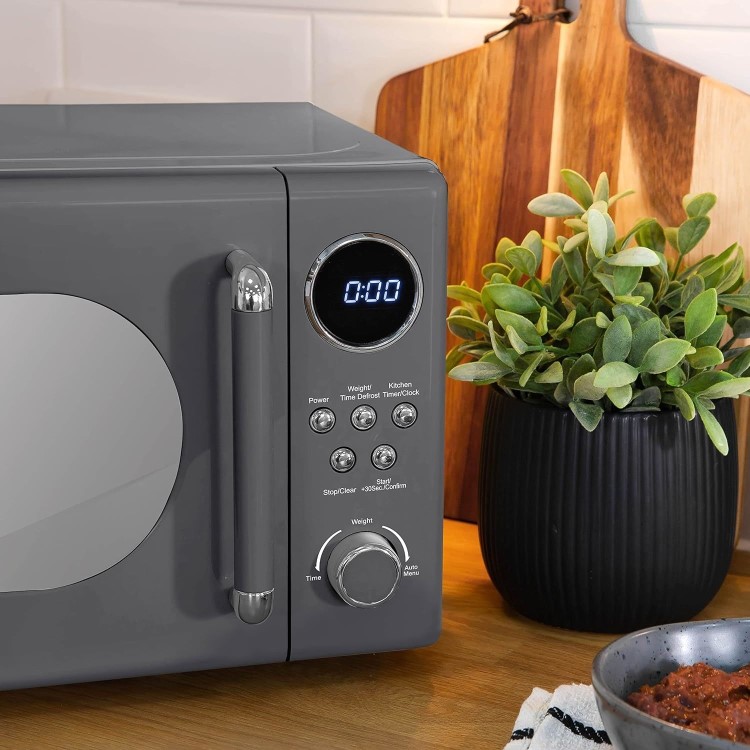 Russell Hobbs RHM2044G 20L 800W Retro Microwave - Grey