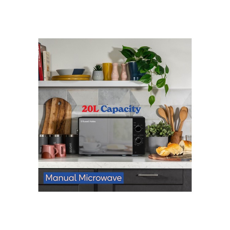 Refurbished Russell Hobbs RHM2047B 20L 800W Microwave